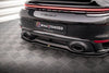 Porsche - 911 TURBO S 992 - Central Rear Splitter (With vertical bars)