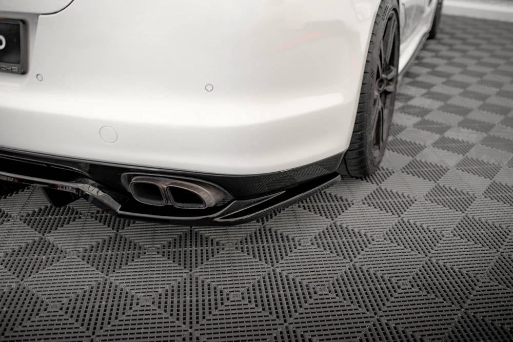 Porsche - Panamera 970 TURBO - CENTRAL REAR SPLITTER (WITH BARS ...
