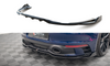 Porsche - 911 CARRERA - (AERO KIT) 992 - Central Rear Splitter (With vertical bars) - V2