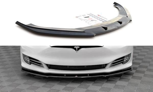 Tesla - Model S - Facelift - Front Splitter - V1