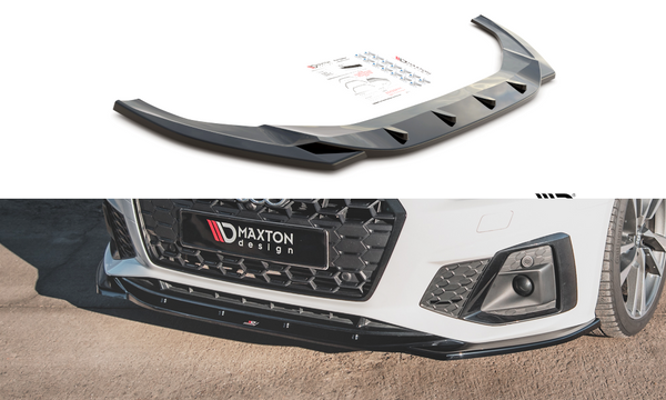 Audi - A5 / S5 - B9 - S-Line - Front Splitter - V1 - Coupe / SportBack –  Maxton Design Canada
