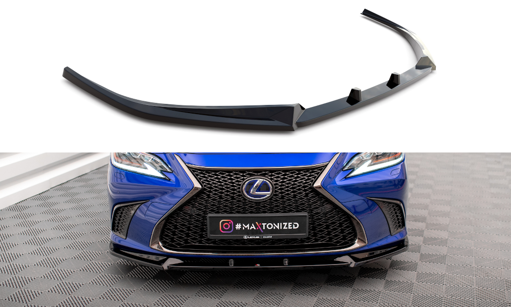 LEXUS - ES - F SPORT - MK7 - FRONT SPLITTER - V2 – Maxton Design Canada