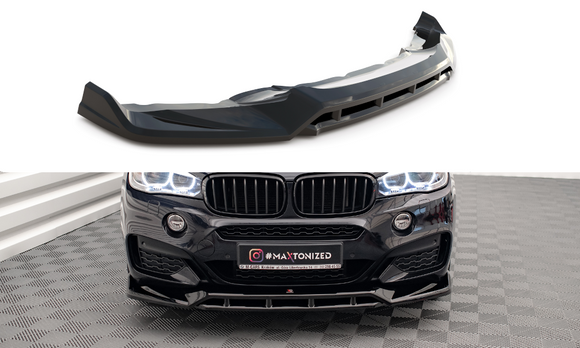 BMW - X6 F16 - M-PACK - Front Splitter - V3