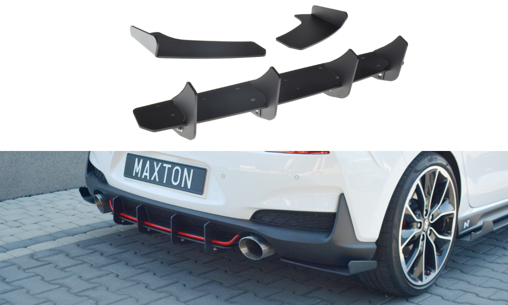 Rear Diffuser suitable for Hyundai I30 Mk3 N