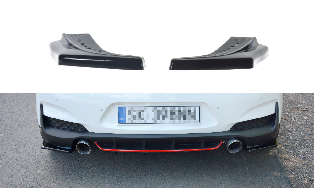 Rear Side Splitters suitable for Hyundai I30 N Mk3