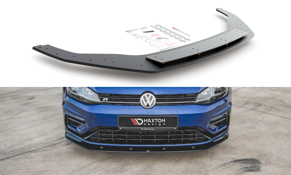 FOR VOLKSWAGEN - MK7.5 GOLF R - FRONT DURABILITY RACING SPLITTER - V1