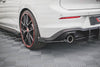Volkswagen - MK8 Golf GTI - Durability Rear Side Splitters + WINGS