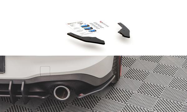 FOR VOLKSWAGEN - MK8 GOLF GTI - DURABILITY REAR SIDE SPLITTERS