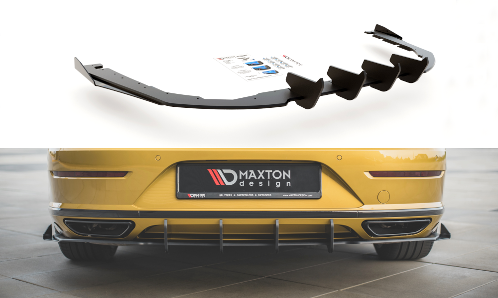 FOR VOLKSWAGEN - ARTEON - R-LINE - RACING DURABILITY REAR VALANCE + WINGS