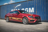 MERCEDES - C43 AMG - COUPE C205 - DURABILITY SIDE SKIRTS DIFFUSERS + WINGS