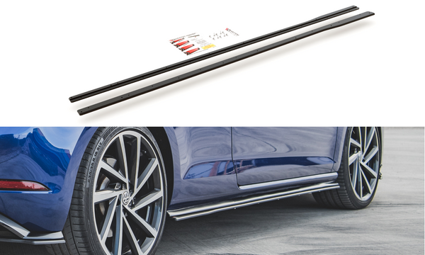 FOR VOLKSWAGEN - MK7.5 GOLF R -  RACING DURABILITY SIDE SKIRTS DIFFUSERS
