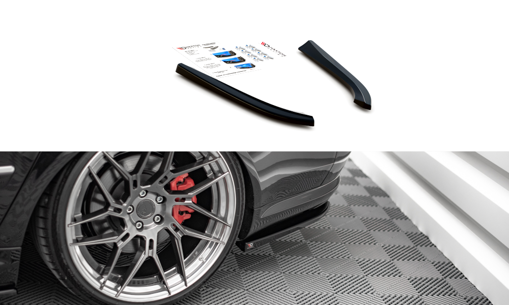 Rear Side Splitters suitable for Audi S8 D3