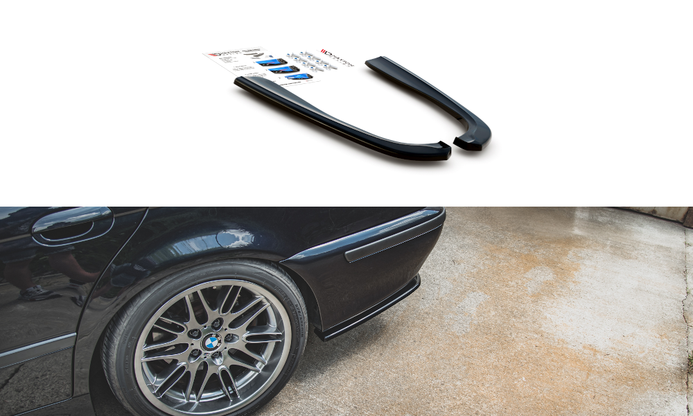Rear Side Splitters suitable for BMW M5 / 5 M-Pack E39
