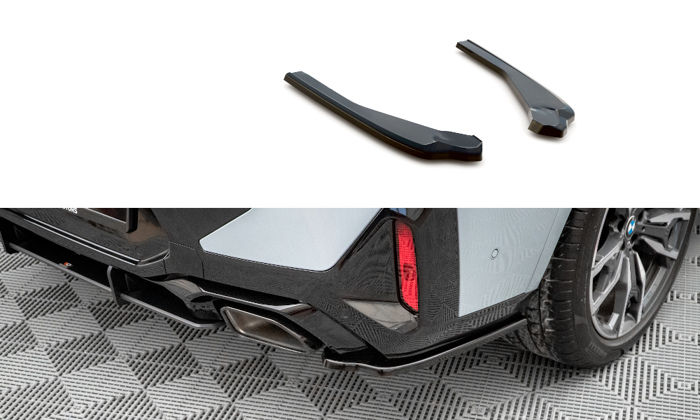 Rear Side Splitters suitable for BMW X4 M-Pack G02 Facelift