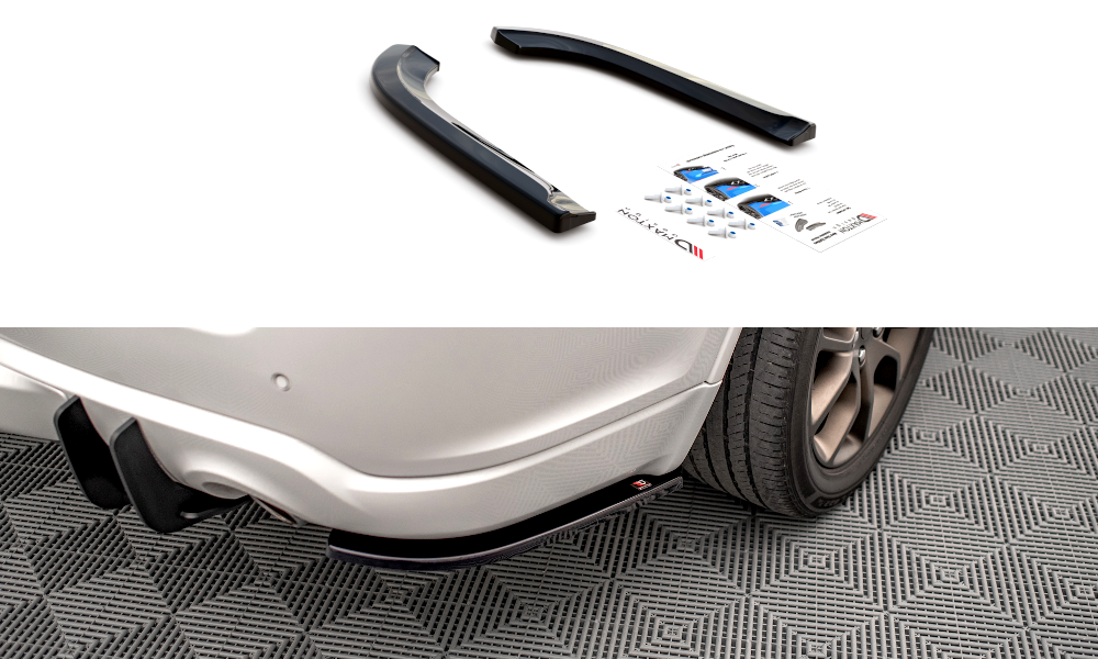 Rear Side Splitters suitable for Dodge Durango RT Mk3