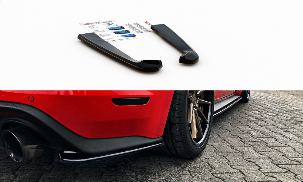 Rear Side Splitters suitable for Ford Mustang Mk. 6 Facelift