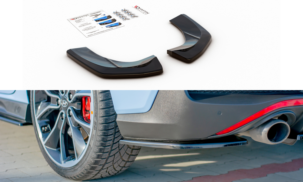 Rear Side Splitters suitable for Hyundai I30 N Mk3 Fastback