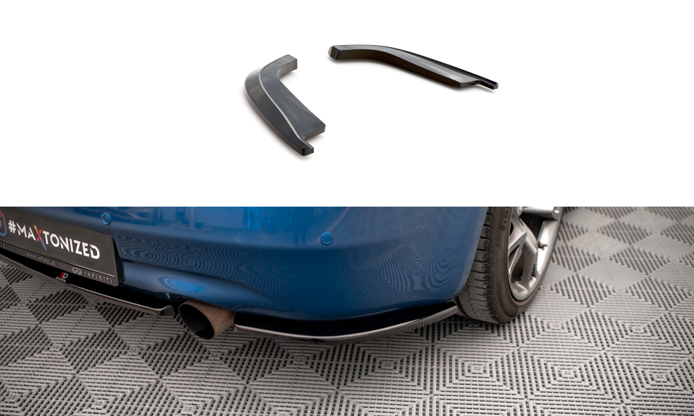 Rear Side Splitters suitable for Infiniti G37 Coupe