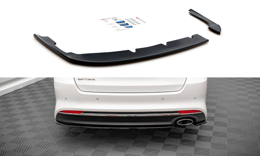 Rear Side Splitters suitable for Kia Optima Mk4