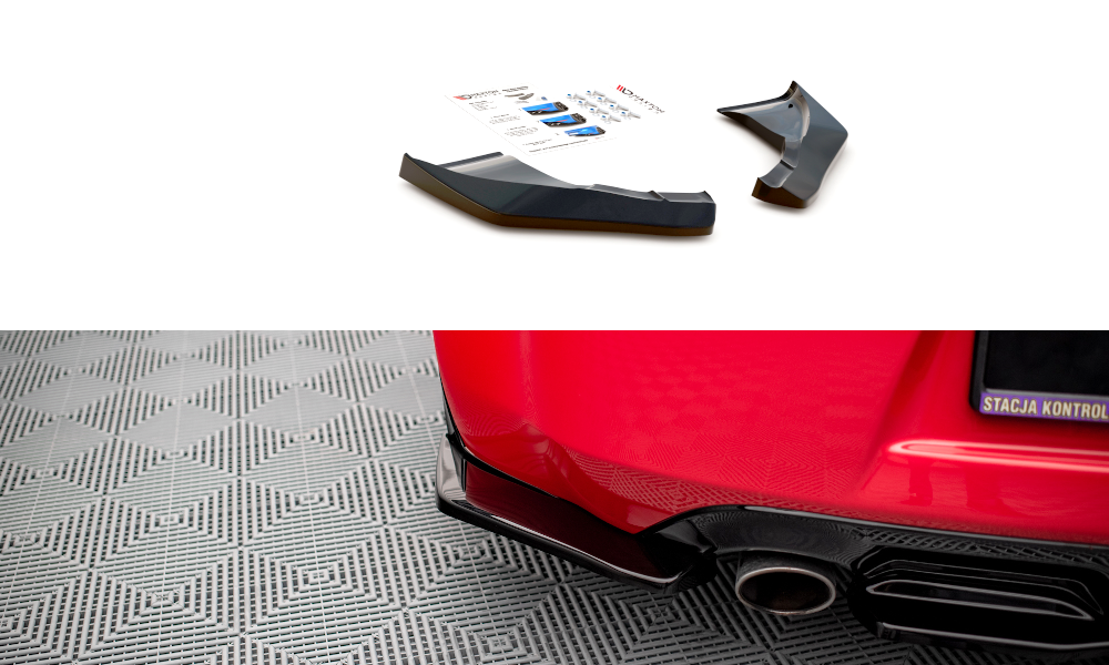 Rear Side Splitters V.2 suitable for Nissan 370Z