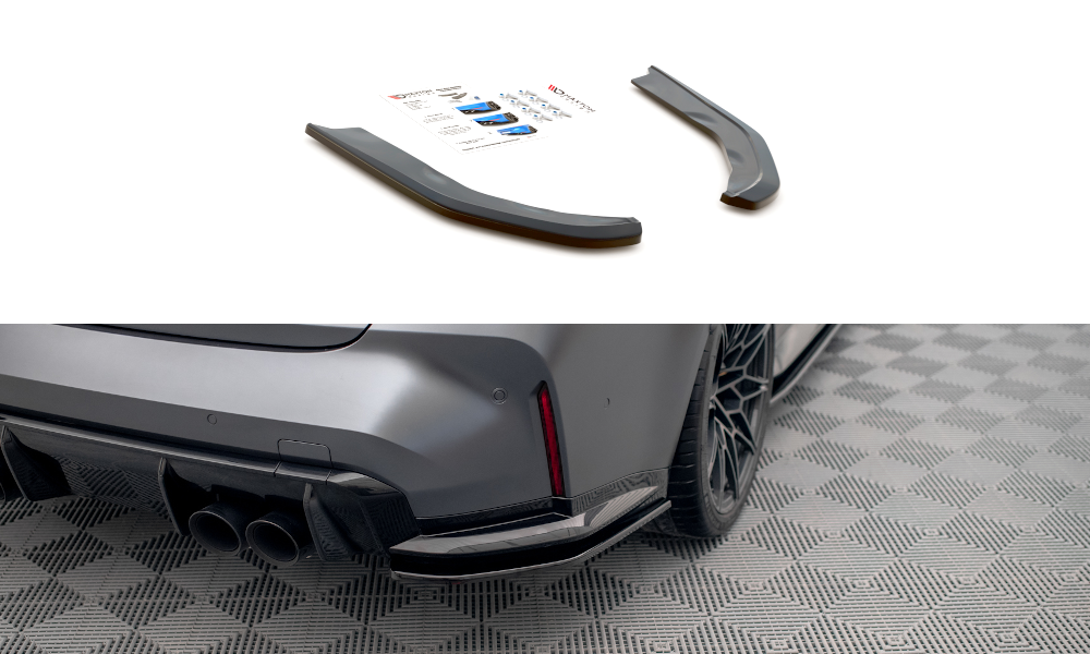 FOR BMW - M3 - G80 - REAR SIDE SPLITTERS - V1