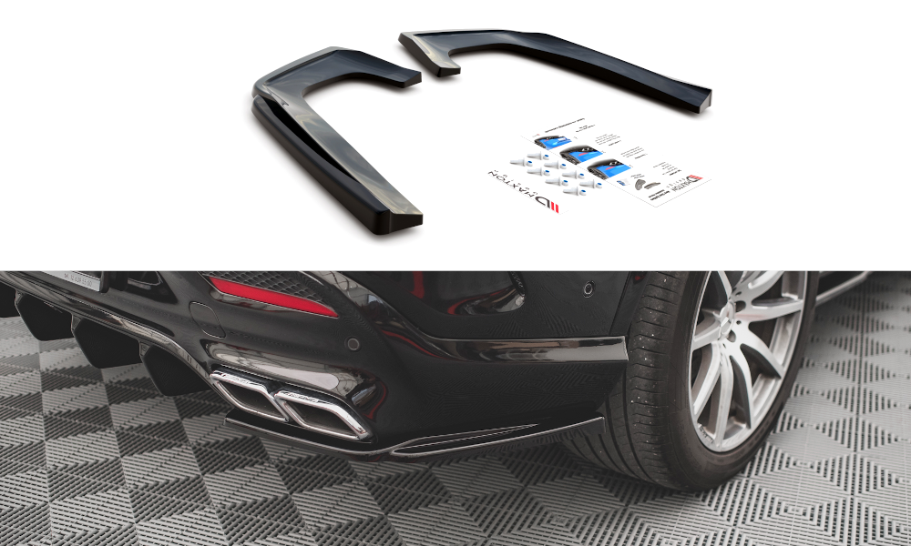 Rear Side Splitters V.1 suitable for Mercedes-Benz GLE Coupe 63AMG C292