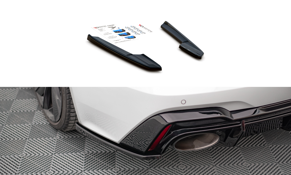 FOR AUDI -  RS6 / RS7 C8 - REAR SIDE SPLITTERS - V2