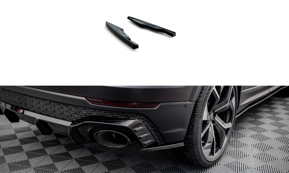 FOR AUDI - RSQ8 - MK1 - REAR SIDE SPLITTERS - V2