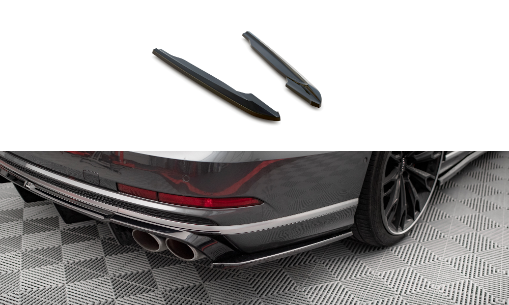 Rear Side Splitters V.2 suitable for Audi S8 D5