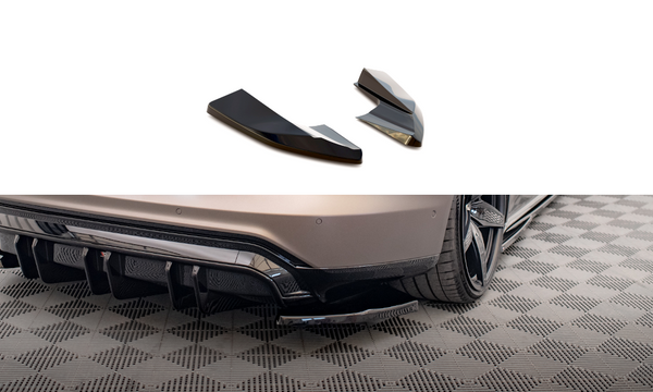 FOR AUDI - E-TRON - GT / RS - GT - MK1 - REAR SIDE SPLITTERS - V2