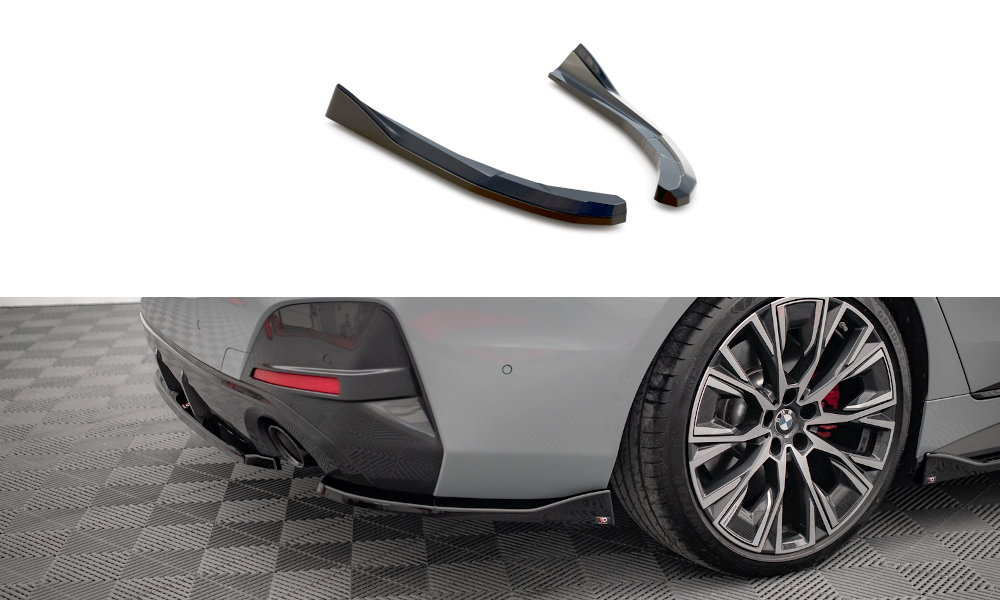 Rear Side Splitters V.2 suitable for BMW 4 Gran Coupe M-Pack G26