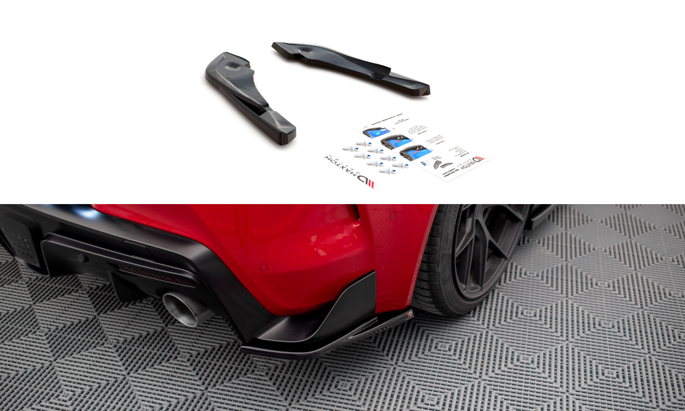 Rear Side Splitters V.3 suitable for Toyota Supra Mk5