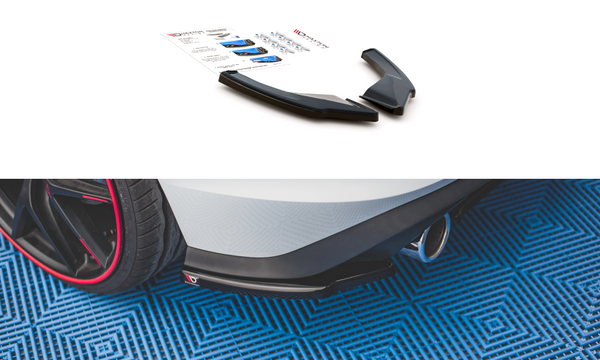 FOR VOLKSWAGEN - MK8 GOLF GTI - REAR SIDE SPLITTERS - V1