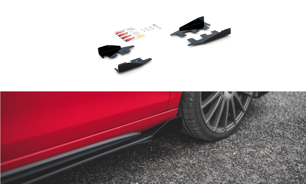 FOR VOLKSWAGEN - MK6 GOLF GTI - DURABILITY - SIDE WINGS