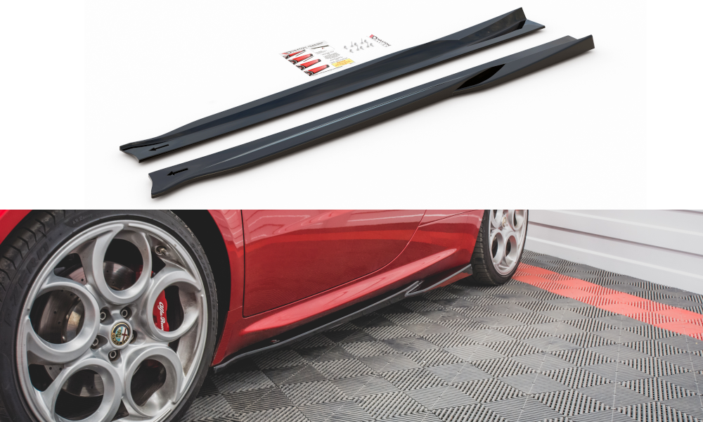 FOR ALFA ROMEO - 4C - SIDE SKIRTS DIFFUSERS