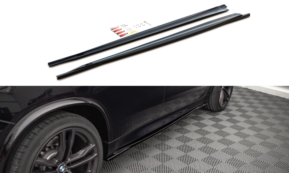 Side Skirts Diffusers V.1 suitable for BMW X5 M F85