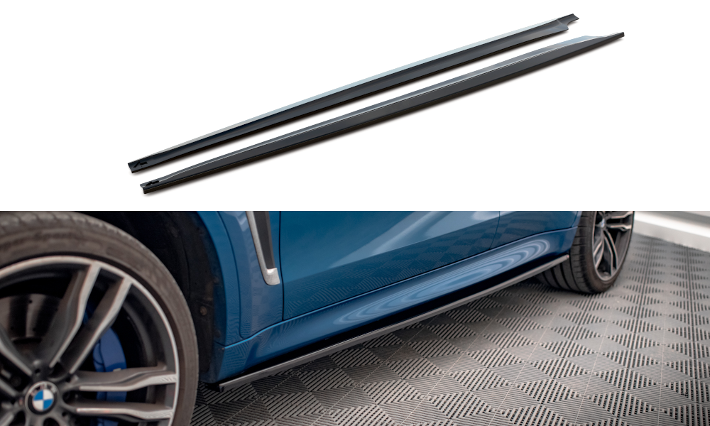 Side Skirts Diffusers suitable for BMW X6 M F86