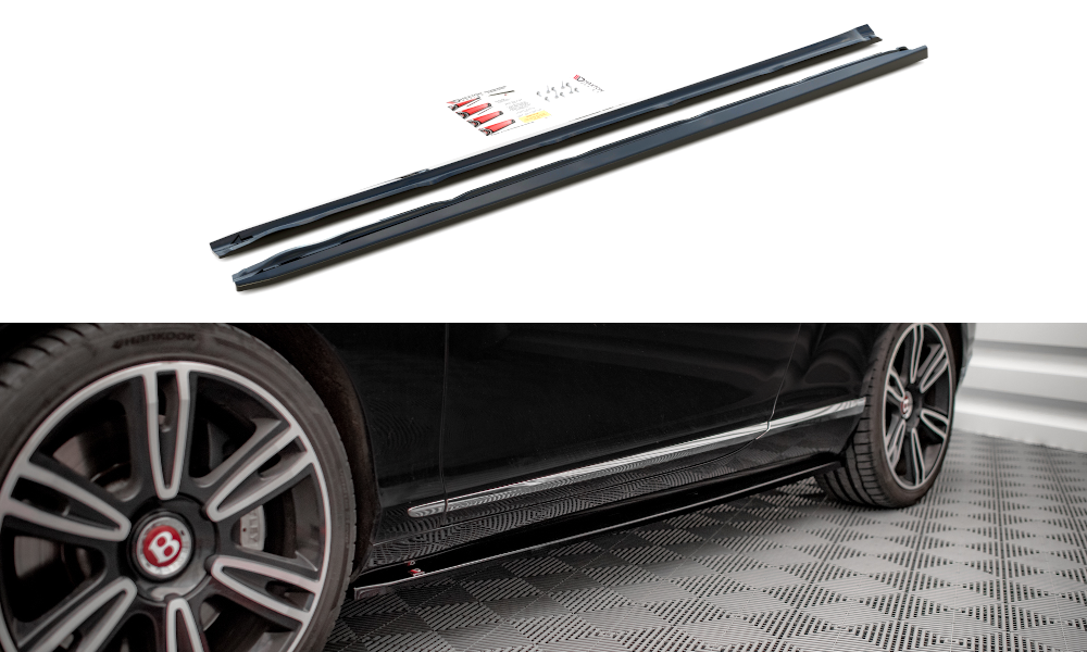Side Skirts Diffusers suitable for Bentley Continental GT V8 S Mk2