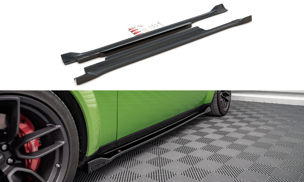 Side Skirts Diffusers suitable for Dodge Challenger SRT Hellcat Widebody Mk3