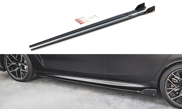 BMW - 8 Series - F93 - M8 Grand Coupe / G16 (Gran Coupe) - Side Skirts - V1 + WINGS