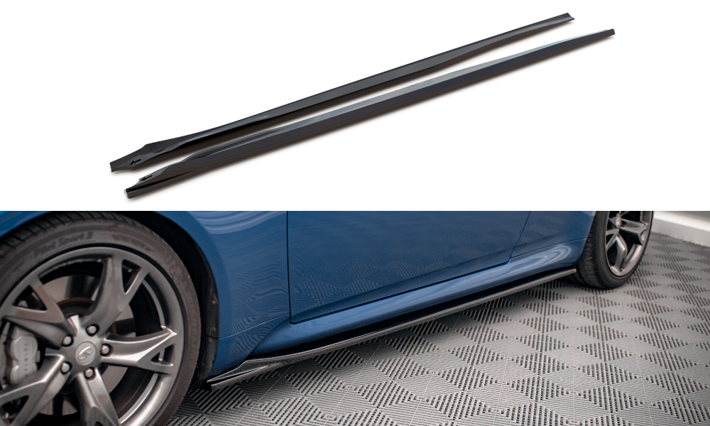 Side Skirts Diffusers suitable for Infiniti G37 Coupe