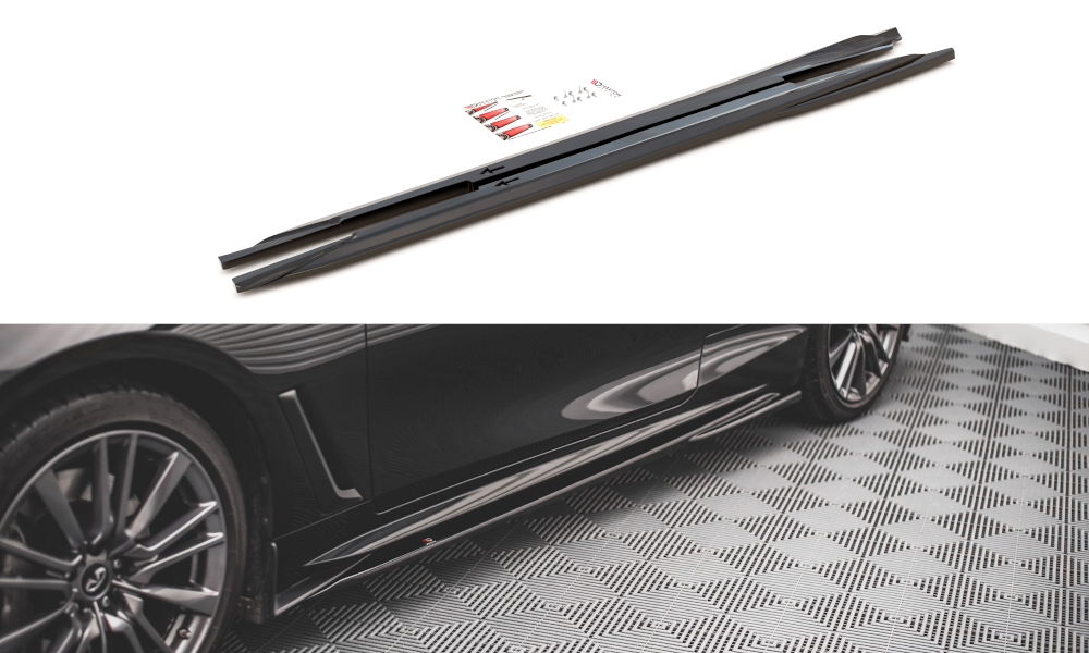 Side Skirts Diffusers suitable for Infiniti Q60 S Mk2