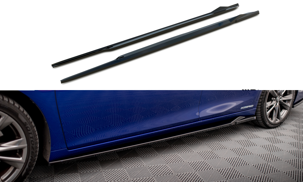 Side Skirts Diffusers suitable for Lexus ES F Sport Mk7