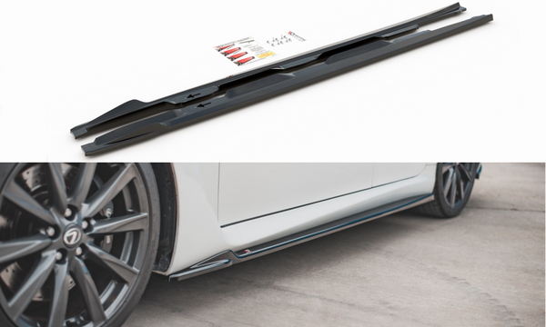 LEXUS - IS F - MK2 - SIDE SKIRTS DIFFUSERS