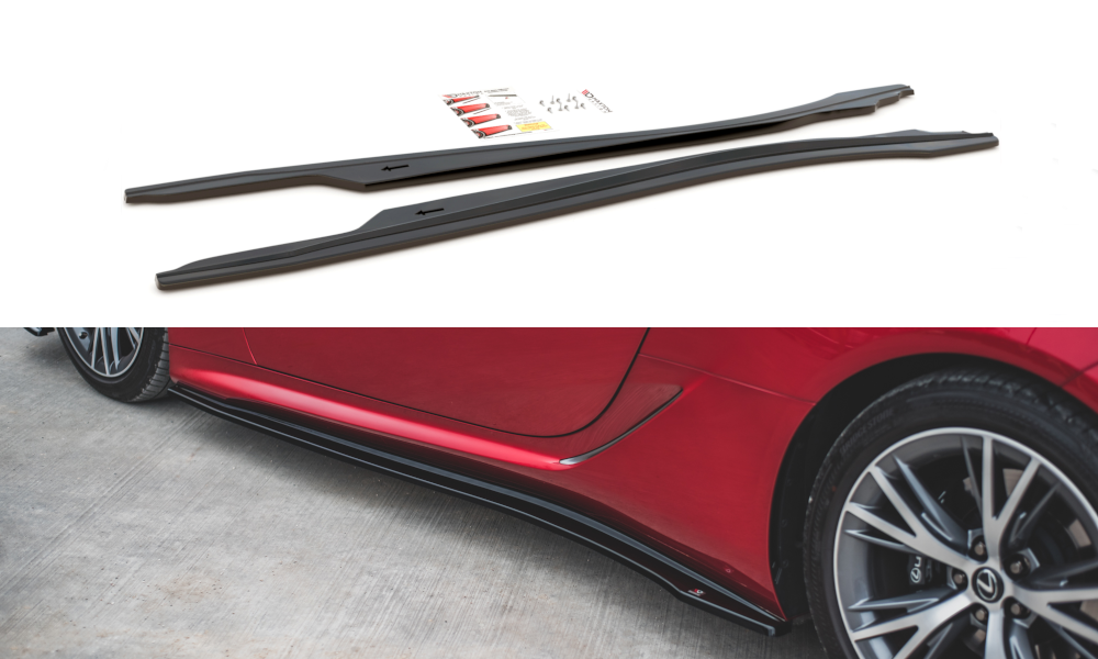 Side Skirts Diffusers suitable for Lexus LC 500