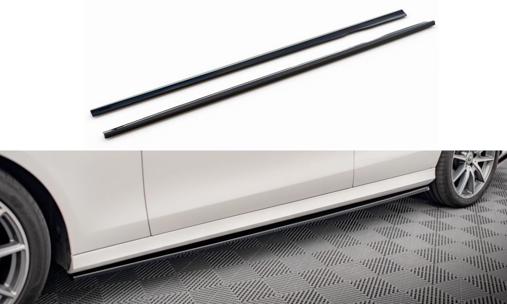 Side Skirts Diffusers suitable for Mercedes-Benz E AMG-Line W213 Facelift