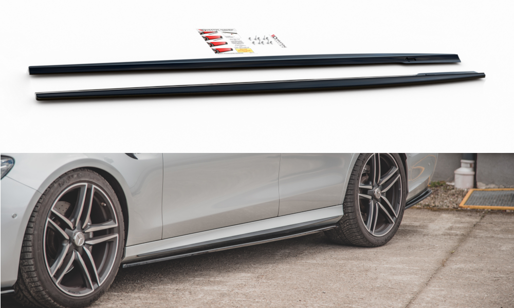 Side Skirts Diffusers suitable for Mercedes-Benz E63 AMG Estate/Sedan S213/W213