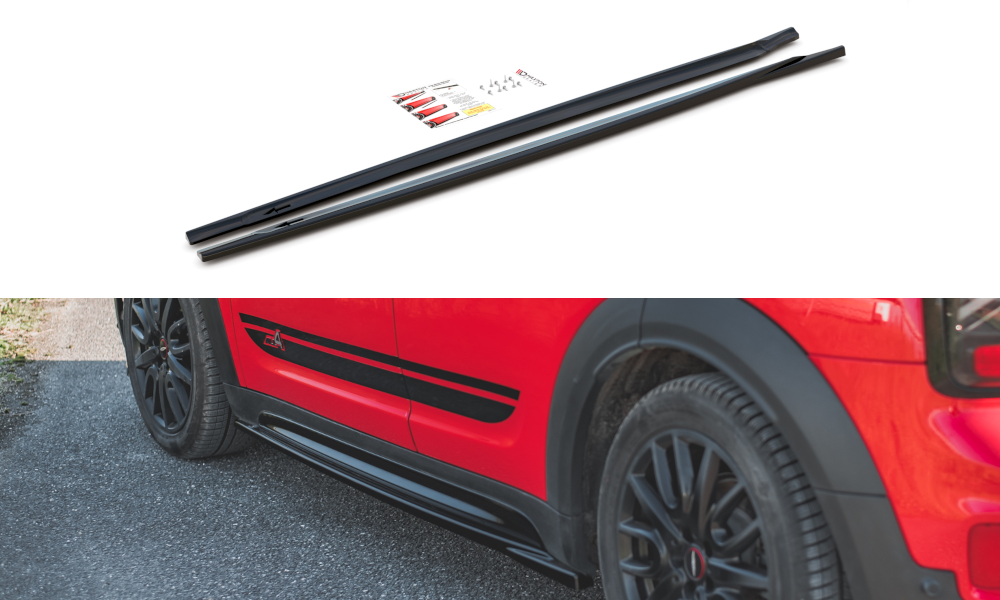 Side Skirts Diffusers suitable for Mini Countryman Mk2 F60 JCW