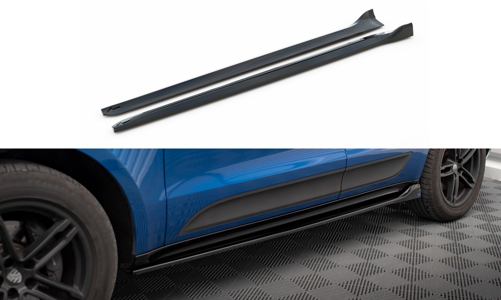 Side Skirts Diffusers suitable for Porsche Macan Mk1