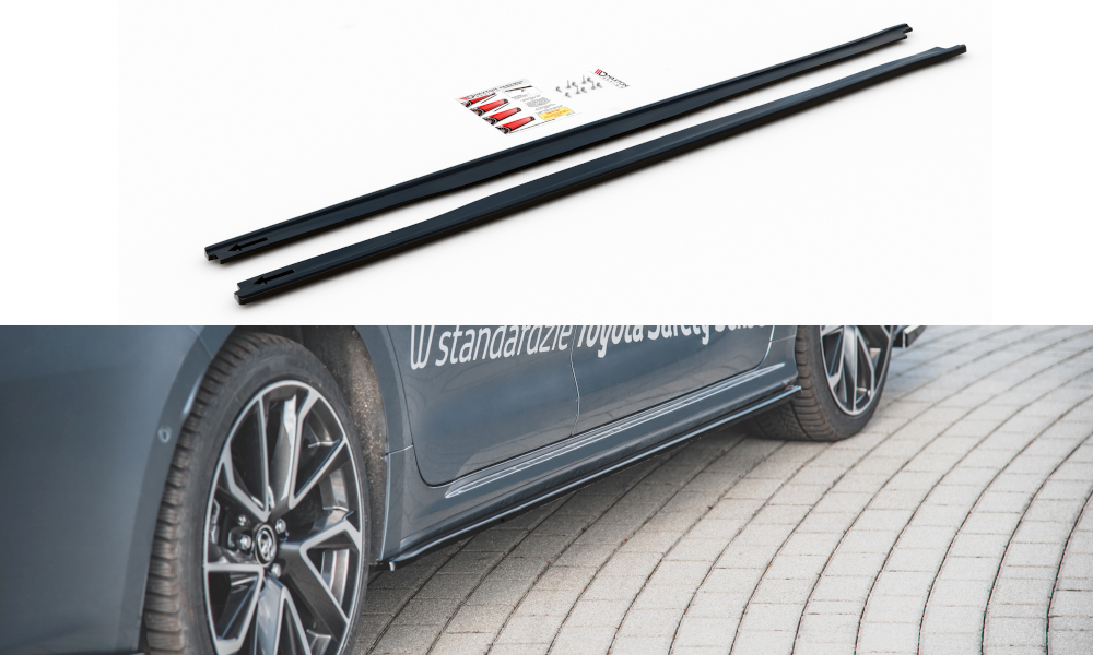 Side Skirts Diffusers suitable for Toyota Corolla Mk12 Sedan